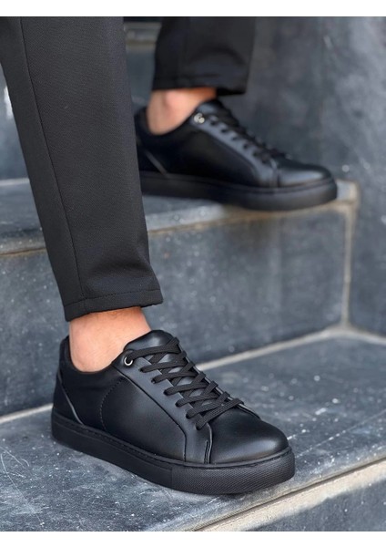 Vantex Premium Siyah Günlük Erkek Sneaker