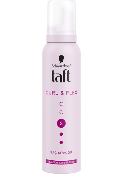 Saç Köpüğü Curl & Flex 150 ml