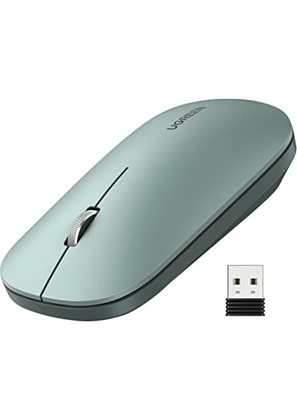 Kablosuz Fare, 2,4 Ghz USB Bağlantısı, Maks. 4000 Dpi, 18 Ay Pil Ömrü. Pc, Mac, Dizüstü Bilgisayar, Windows 11, 10, 8.1, 7, Macos, Linux ile Uyumlu (Yeşil) fiyatları