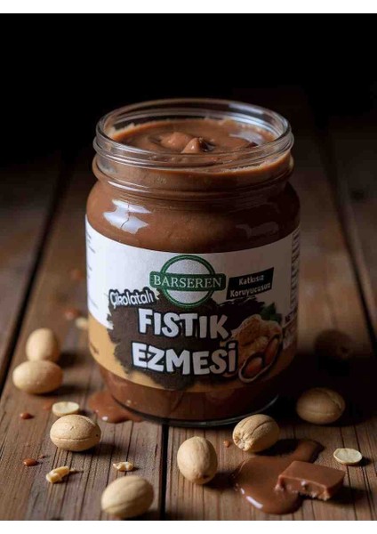 Çikolatalı Fıstık Ezmesi 400 gr Bitter Çikolatalı modelleri