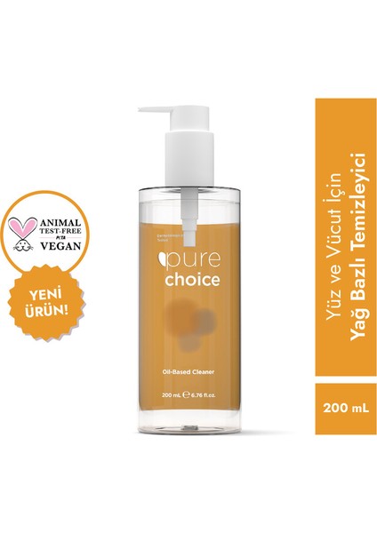 Yüz Ve Vücut İçin Temizleme Yağı 200 ml