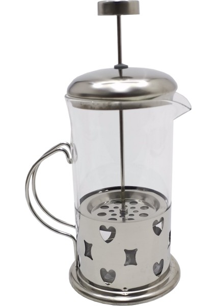 Metal French Press Dayanıklı Malzeme Filtre Kahve ve Bitki Çayı Demliği 350 ml fiyatları