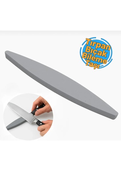 Tırpan Bileme Taşı Oval 230X35X13 mm