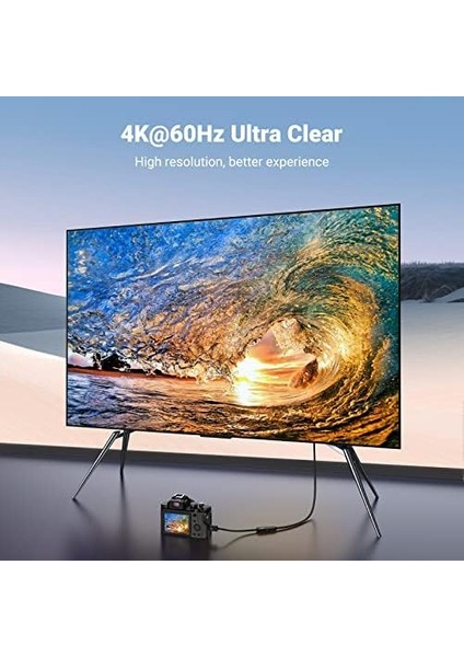 Mini HDMI Adaptörü 4K Mini HDMI Erkek - HDMI Kadın 3D Ethernet Arc Raspberry Pi Zero Için (20CM) fiyatları