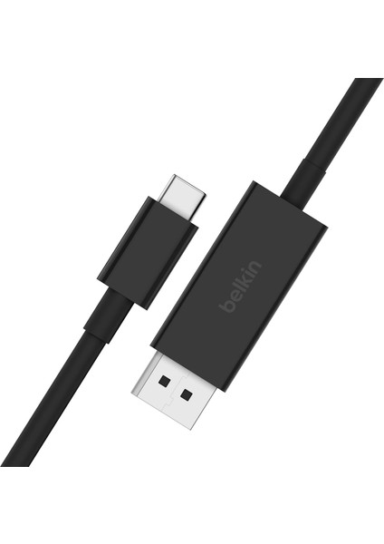 USB Tip C - Displayport 1.4 Kablo 6.6ft/2m, 32.4gbps, 8K@60Hz Veya 4K@144HZ, Hbr3, Dsc, Hdcp 2.2, Dp Alt Modu, Geriye Dönük Uyumlu, Windows, Macos, Ipados, Android ve Daha Fazlası ile Çalışır