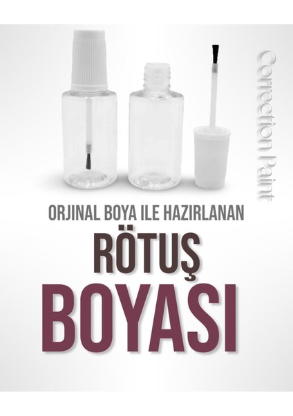 Peugeot Ets Kum Gri - 208, 3008, 5008 - Profesyonel Rötüş Boyası 20ML. Uyumlu fiyatları