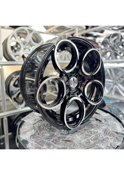 17'' 5X100 RAD48 Black Jant Modeli