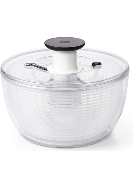 - Good Grips Süzgeç ve Kapaklı Küçük Salata Santrifüjü, Salatanın ve Otların Yıkanması ve Kurutulması Için