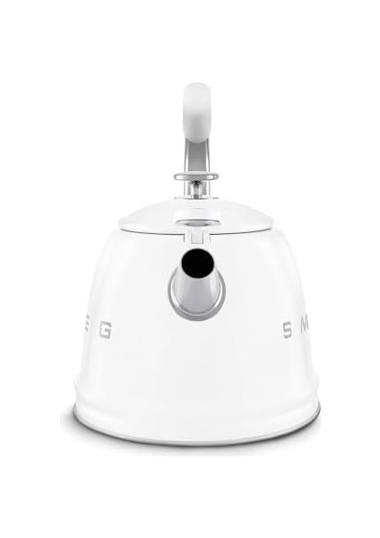 50's Style Beyaz Set Üstü Düdüklü Kettle 2.3 Lt modelleri