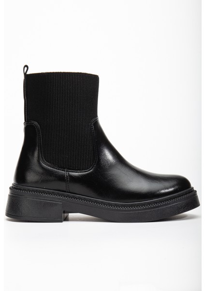 Aygen Lastikli Deri Bot