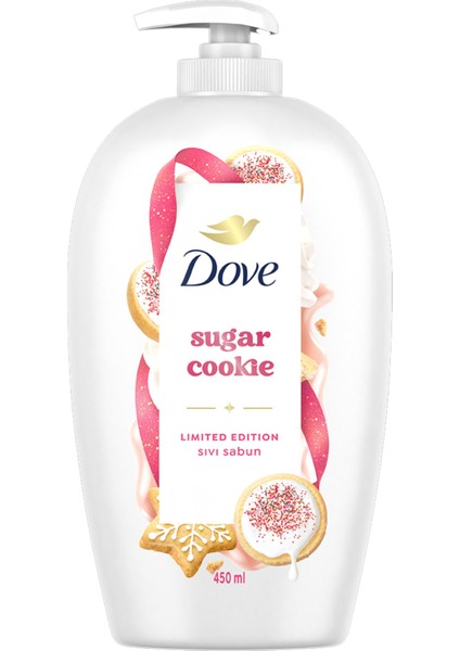 Sugar Cookie Sıvı Sabun 450 ml Yumuşak Temizleme ve Sınırlı Üretim