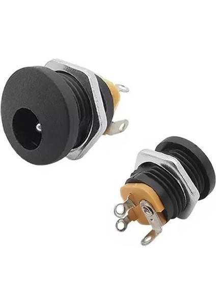 Intercom IC-258 2.5mm Somunlu 12MM Çap Dc Jack