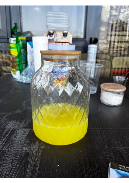 Kulpsuz Bambu Kapaklı 1800ML Sürahi indirimleri