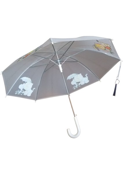 Rubanis Beyaz Çocuk Şemsiyesi 4 - 9 Yaş indirimleri
