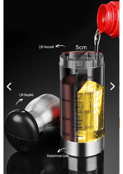Çift Ölçekli Yağ ve Sirke Sprey Şişesi modelleri