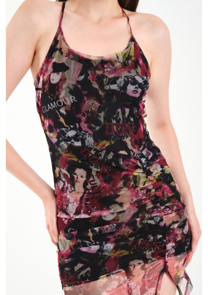 Çapraz Askılı Elbise