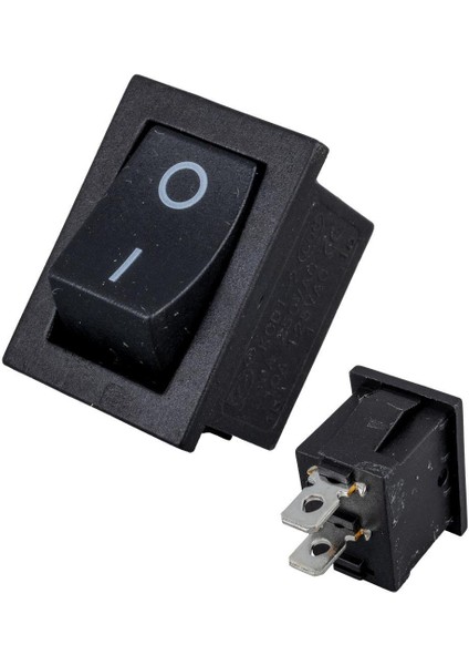 IC-124 Mini Işıksız Yaylı 2p On-Off Anahtar