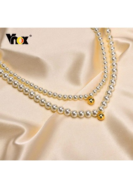 Şıklığınızı Tamamlayacak 2'li Inci Kolye