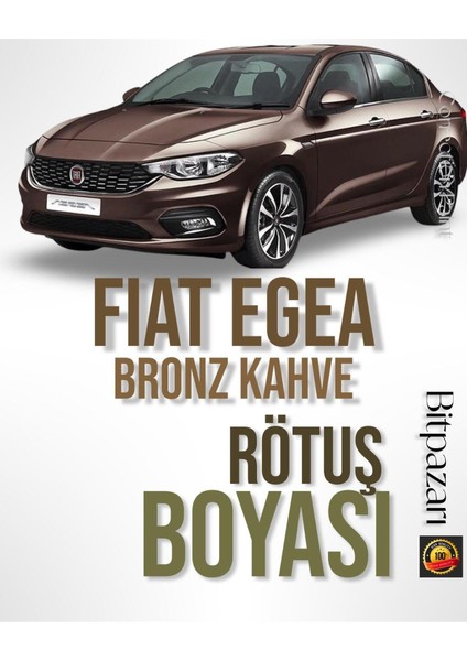 Fiat Egea Bronz Kahve Orijinal Rötuş Boyası - 444 - 25ML Fırçalı Şişe