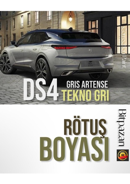 Ds4 Tekno Gri , Gris Artense - Kca - Rötuş Boyası 20 ml