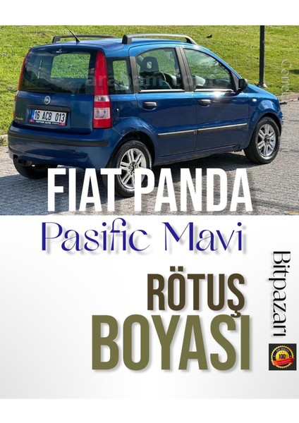 Fıat Panda Pasifik Mavi 785 , Grigio Cemento - Fırçalı Rötuş Boyası 25ML,