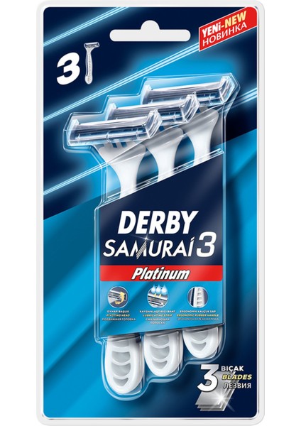Samurai Platınum 3 Blister 3'lü