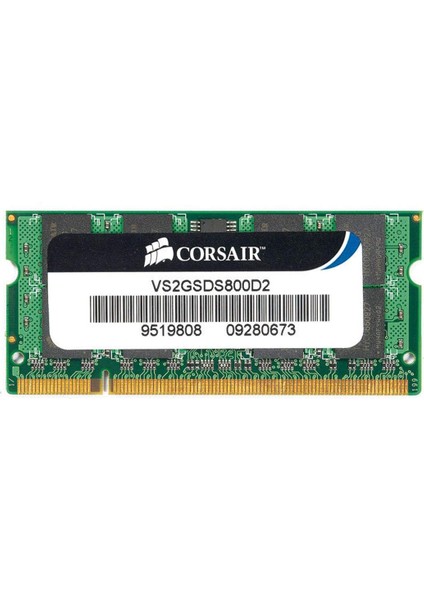 Corsair 2gb Ddr2 VS2GSDS800D2 800 Mhz Notebook Ram