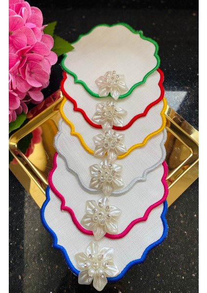 Sunum Peçete,kokteyl Peçete,kahve Yanı Sunum Peçete 6 Adet fiyatları