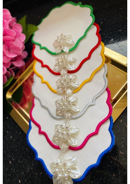 Sunum Peçete,kokteyl Peçete,kahve Yanı Sunum Peçete 6 Adet modelleri