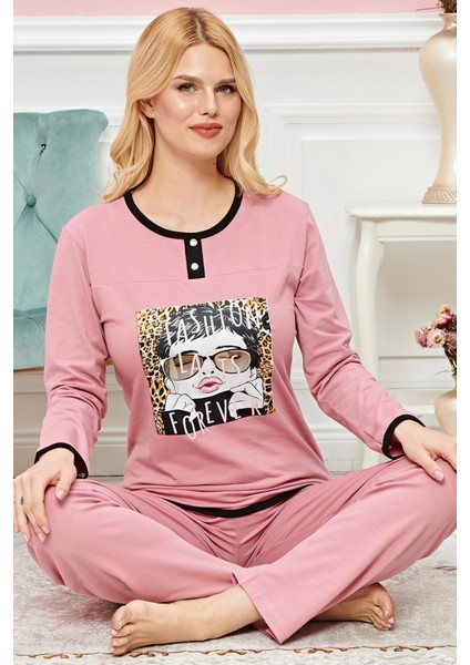Bayan Uzun Kollu Pijama Takımı Model No 7616 fiyatları