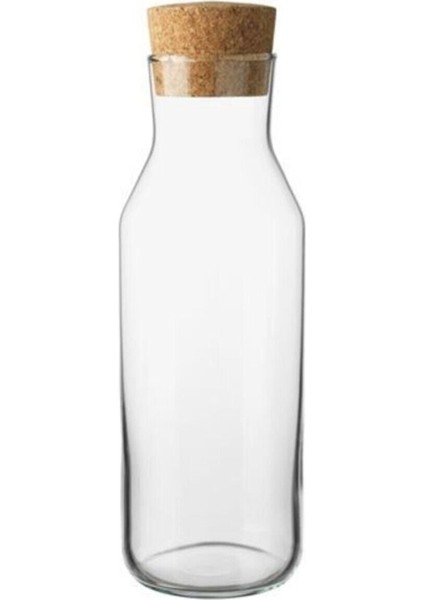 Kahverengi 1000ML Mantar Kapaklı Su Şişesi, Sürahi ve Karaf Seti fiyatları