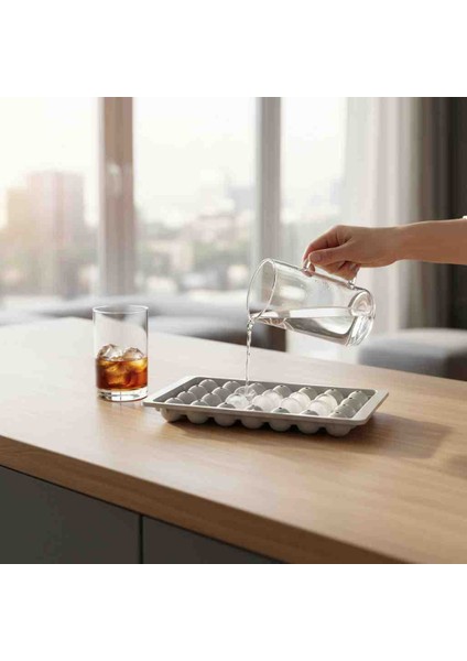 Buz Kalıbı 33 Lü Küre Buzluk ( Boncok Şekiller) KP-155 modelleri