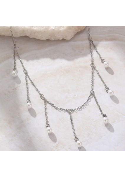 Şıklığınızı Tamamlayacak Zarif Inci Zincir Kolye fiyatları