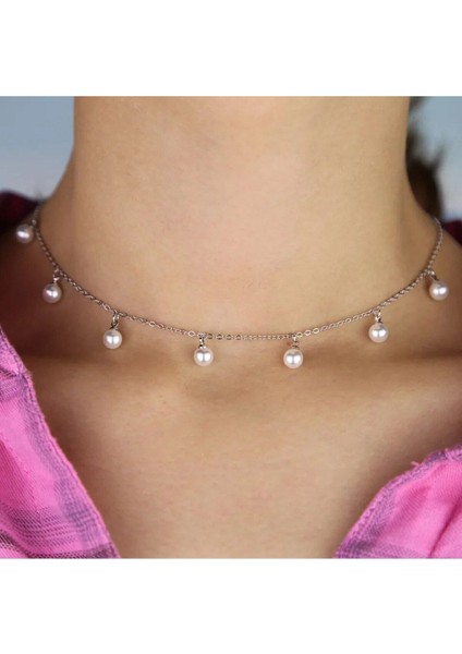 Şık Incili Zincir Kolye ile Zarafetinizi Tamamlayın