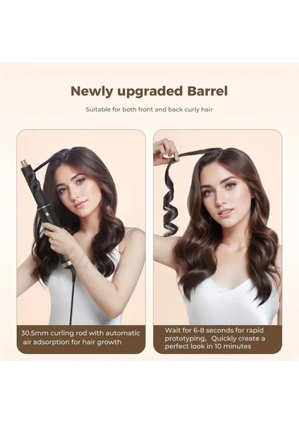 5i 1 Arada Profesyonel Çok Fonksiyonlu Elektrikli Saç Fönü, Termal Saç Düzleştirici ve Kıvırma modelleri