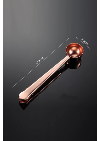 Kahve Ölçü Kaşığı ve Paket Klipsi, Ahşap Tasarım, Dayanıklı ve Şık Set fiyatları