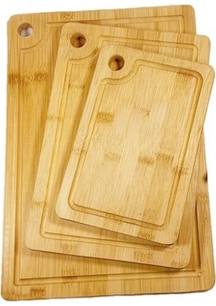 Rossel Premium 3'lü Bambu Kesim Panosu modelleri