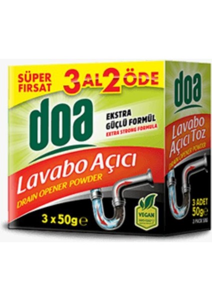Doa Lavabo Açıcı Toz 150G