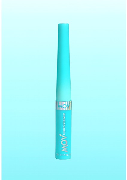 Likit Eyeliner – Turkuaz, 3,5 G | Suya Dayanıklı, Kalıcı ve Yoğun Pigmentli