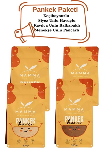 Mamma Pankek Paketi (4X200GR)