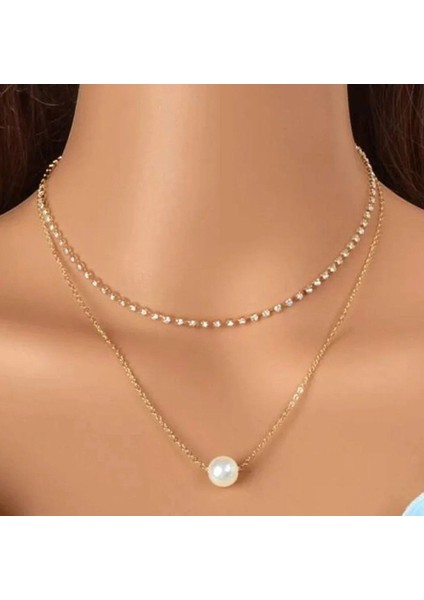 Şıklığınızı Tamamlayacak Taşlı Kadın Kolye