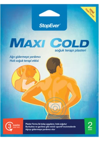 Maxi Cold Soğuk Terapi Plasteri 2'li