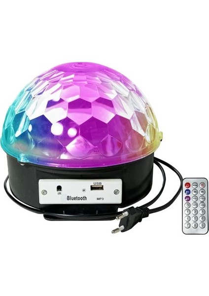 Kumandalı Kristal LED Rgb Disko Topu fırsatları