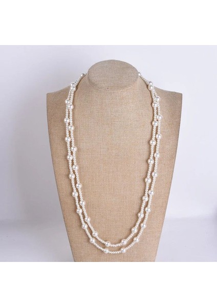 Şık Inci Boncuk Kolye - Zarif ve Zamansız Tasarım