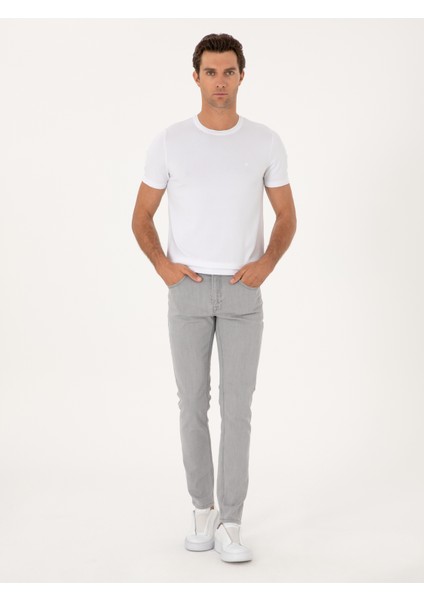 Erkek Taş Slim Fit Jean Pantolon 50306711-VR049
