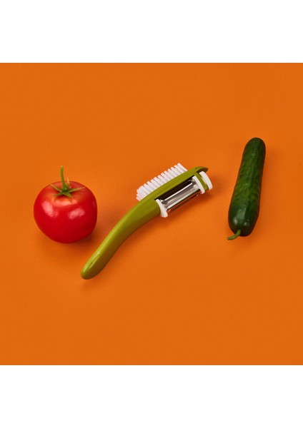 Fırçalı Soyacak - Yeşil - 10 cm fiyatları