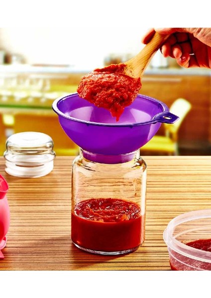 Kavanoz Hunisi - Konserve Reçel Hunisi Geniş Ağızlı fırsatları