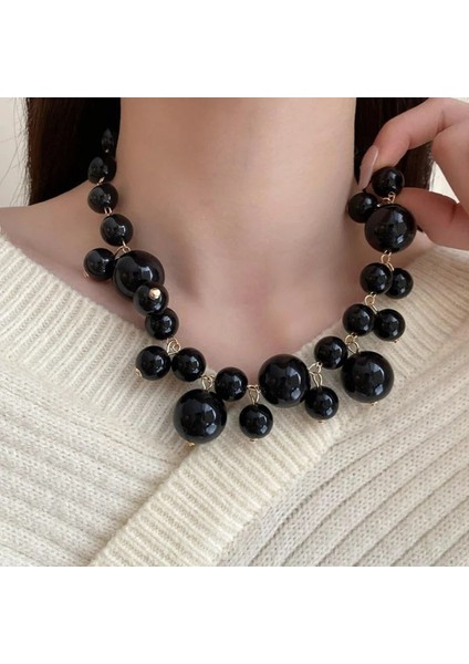 Şıklığınızı Tamamlayacak Büyük Inci Kolye