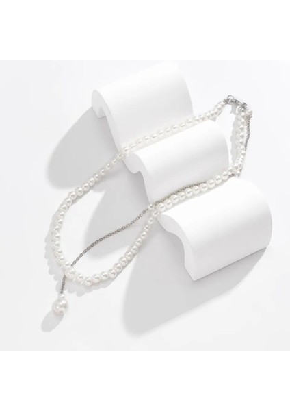 Şıklığınızı Tamamlayacak Incili Kolye