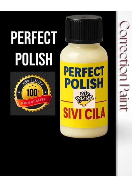 Perfect Polish 30 ml Sıvı Cila – Kolay Uygulama, Parlaklık ve Boya Koruma